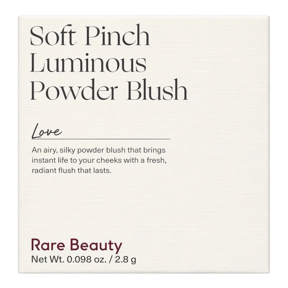 Rare Beauty Soft Pinch Luminous Powder Blush Love 2.8g Compact